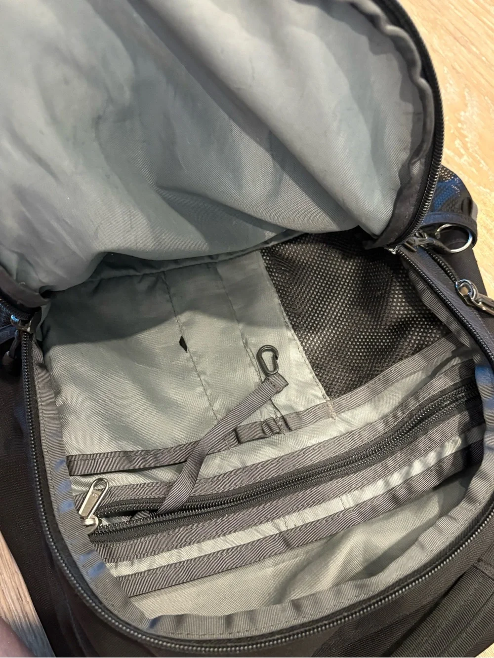 The North Face Black Jester Backpack with Front Bungee